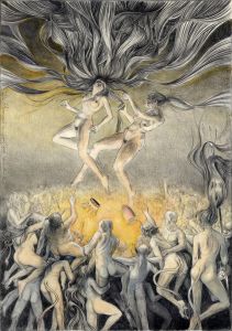 Hexenzank (n. Goyas Capricho "Wer würde das glauben")