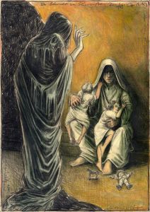 Der Schwindel vom Schwarzen Mann (frei n. Goyas Capricho No. 3)