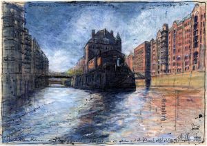Das Kranwärterhäuschen in der Speicherstadt Hamburg