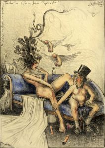 Tantalus (frei n. Goyas Capricho No. 9)