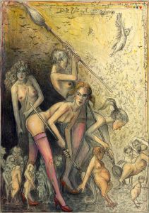 Die Vögel - Der große Rausschmiss (frei n. Goyas Capricho No.20)