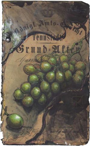 Trauben im Dunkel