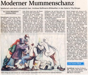 Moderner Mummenschanz