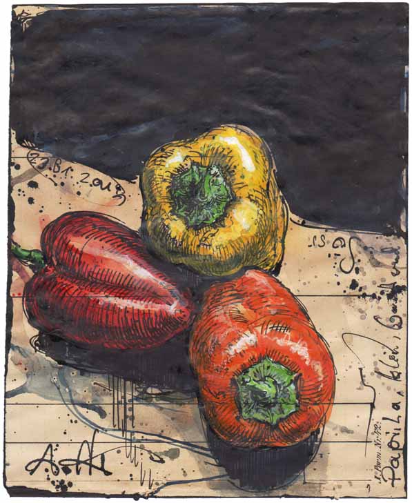 Paprika, klein, bunt und süss