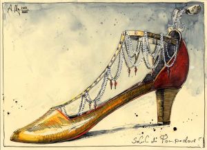 Schuh der Pompadour