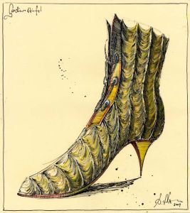 Gardinenstiefel