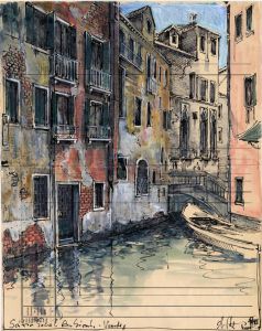 Seitenkanal Ambiente - Venedig 
