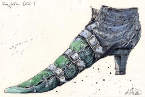 Der Gothic Schuh