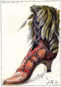 Schuh Pompös