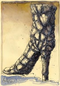Madame Christo Gedächtnis Schuh
