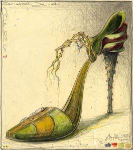 Faunatischer Damenschuh