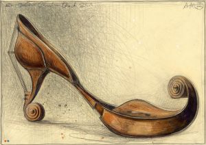 Ein Johann Sebastian Bach Schuh