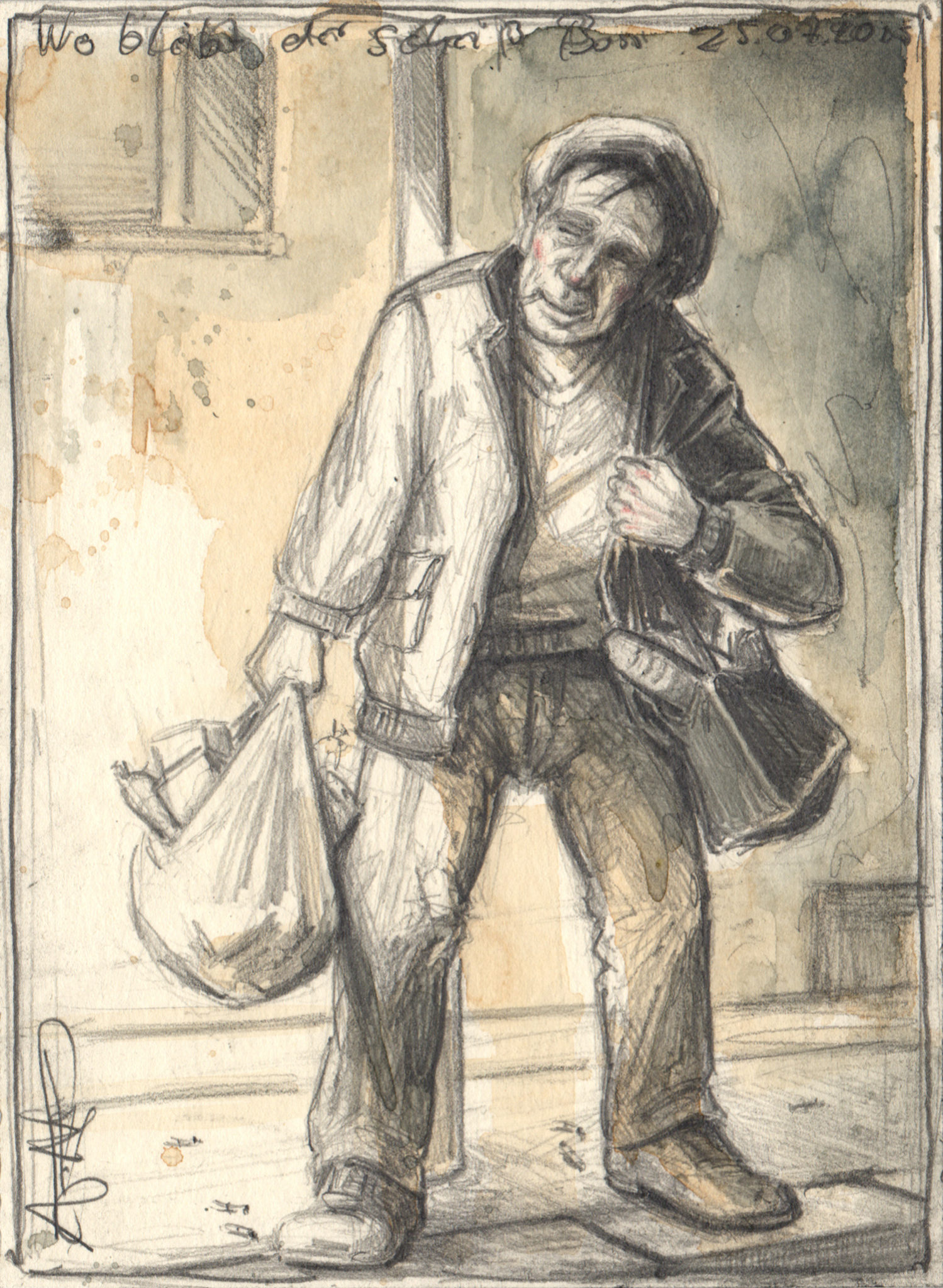 Wo bleibt der scheiß Bus