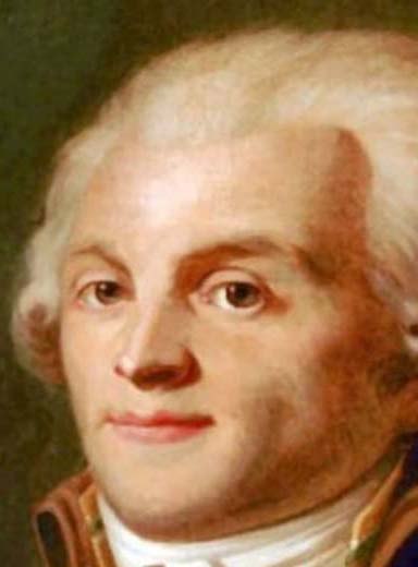 Gemälde des Robespierre